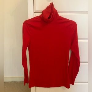 Women’s Red Turtleneck